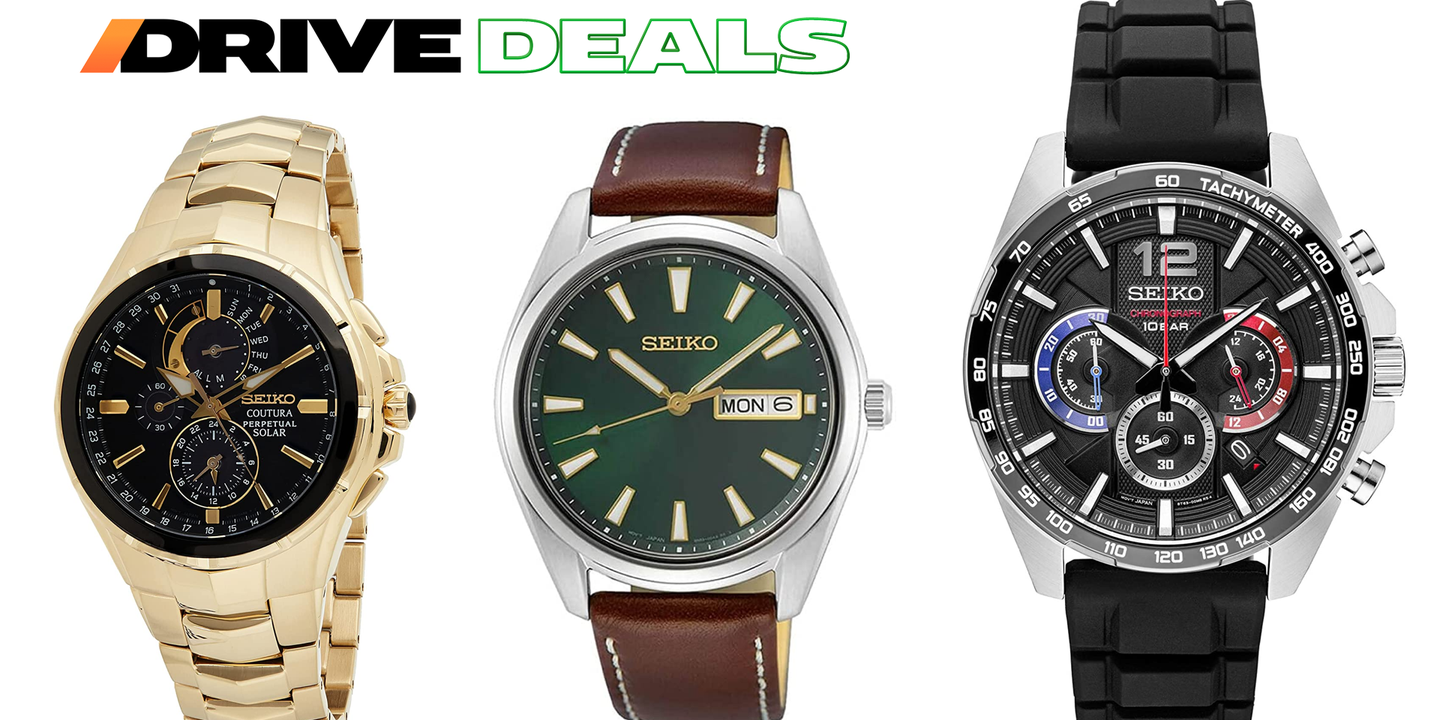 Check Out Amazon’s Killer Deals on Seiko Watches