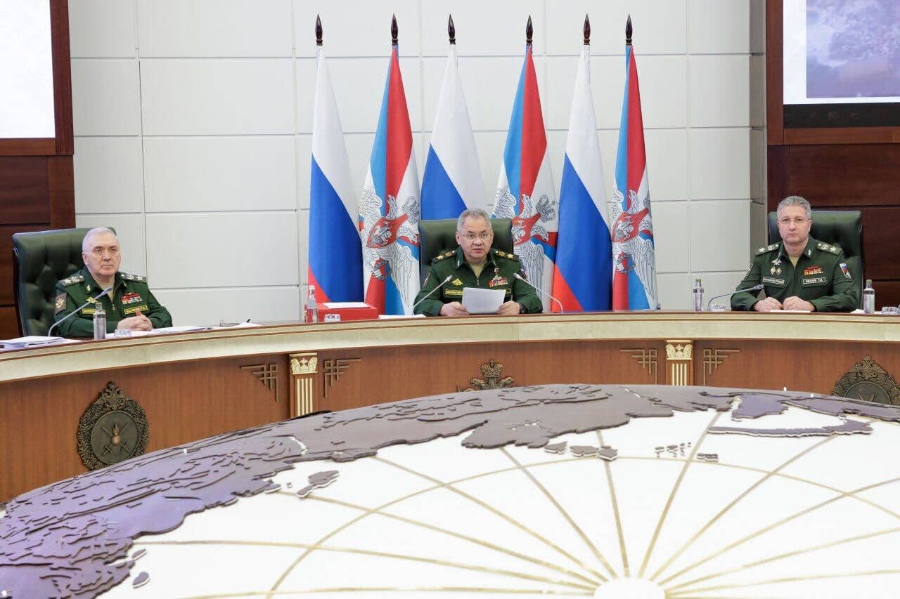 "More than 140,000 combat sorties have been made during the operation," Russian Defense Minister Sergei Shoigu told the Defence Ministry Board Session in Moscow. (Russian MOD photo)