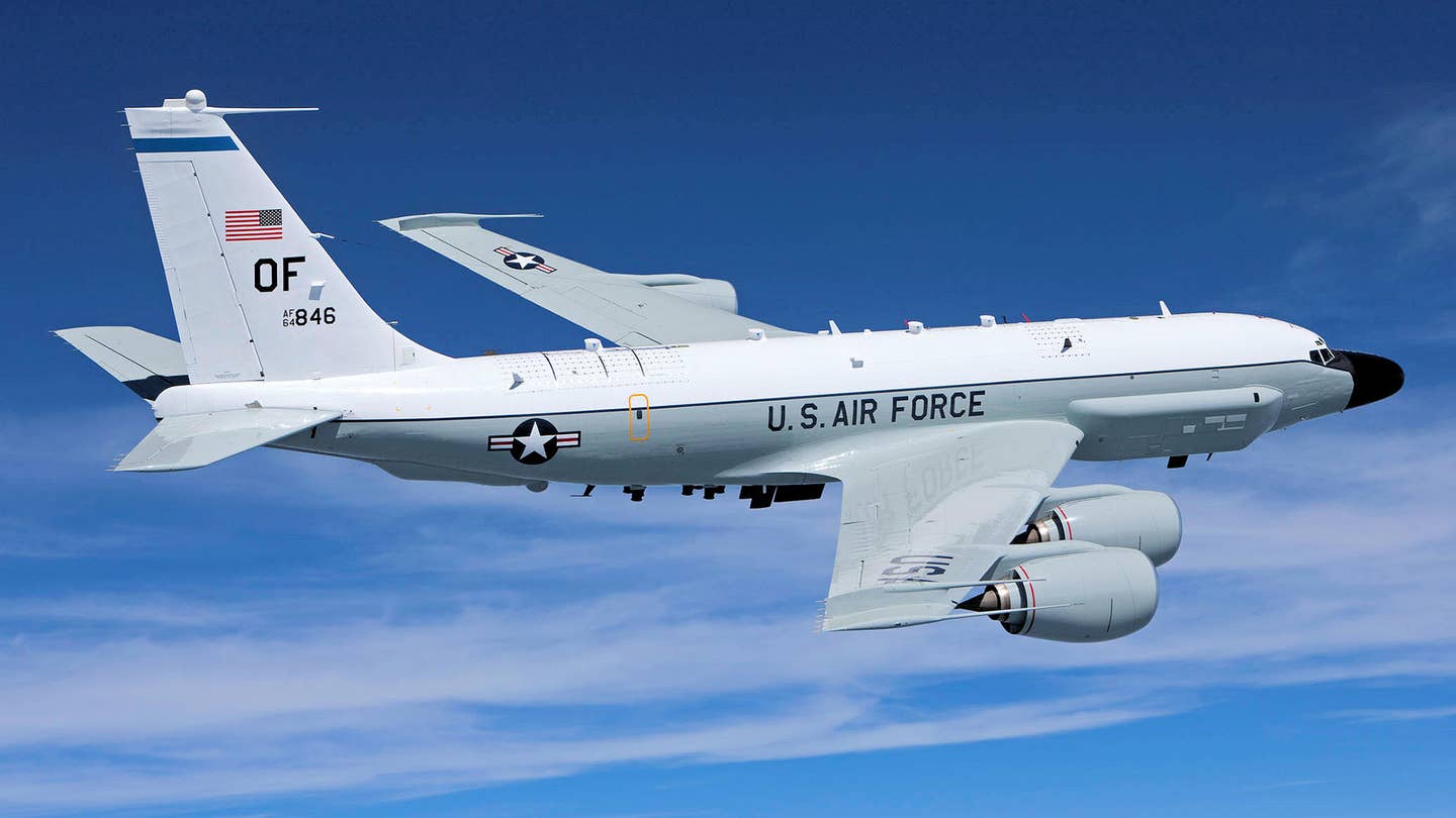 U.S. RC-135 Surveillance Jet Has Flown Unprecedented Mission Over Finland (Updated)