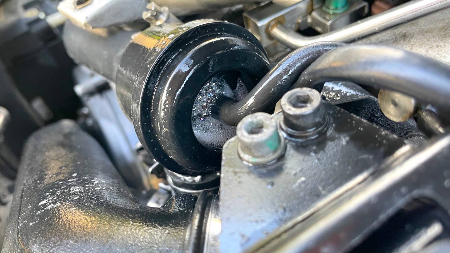 here's how to perform a boost leak test