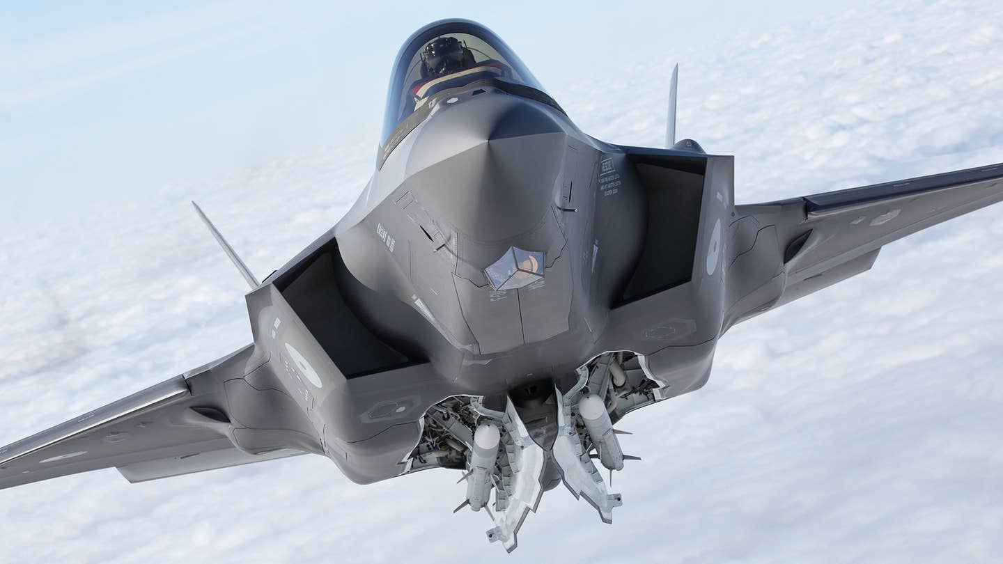 F-35 Closer To Carrying Six AIM-120 Missiles Internally