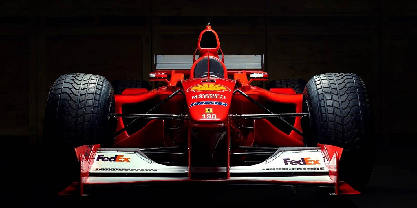 Michael Schumacher’s First Title-Winning Ferrari F1 Car Will Sell for Stupid Money