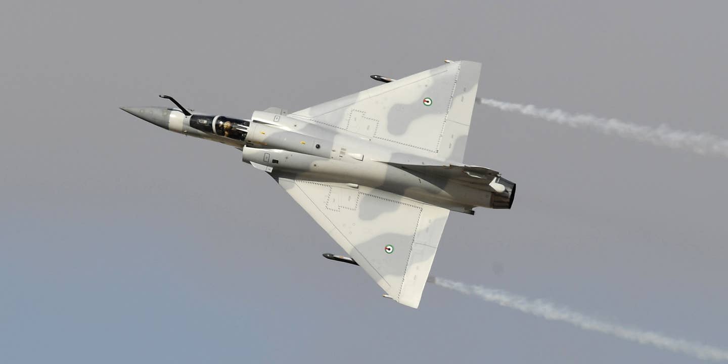 UAE Mirage 2000 fighter.