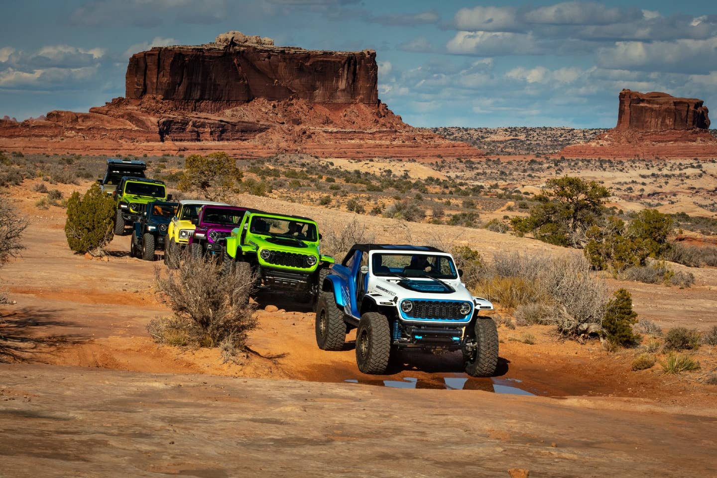 2023 Easter Jeep Safari lineup of Jeep® brand concept vehicles