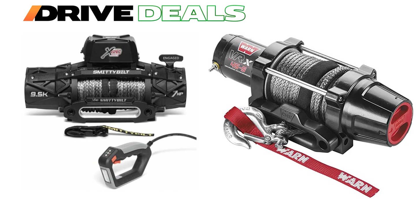 Get Yourself Unstuck With These Truck and ATV Winch Deals on Amazon