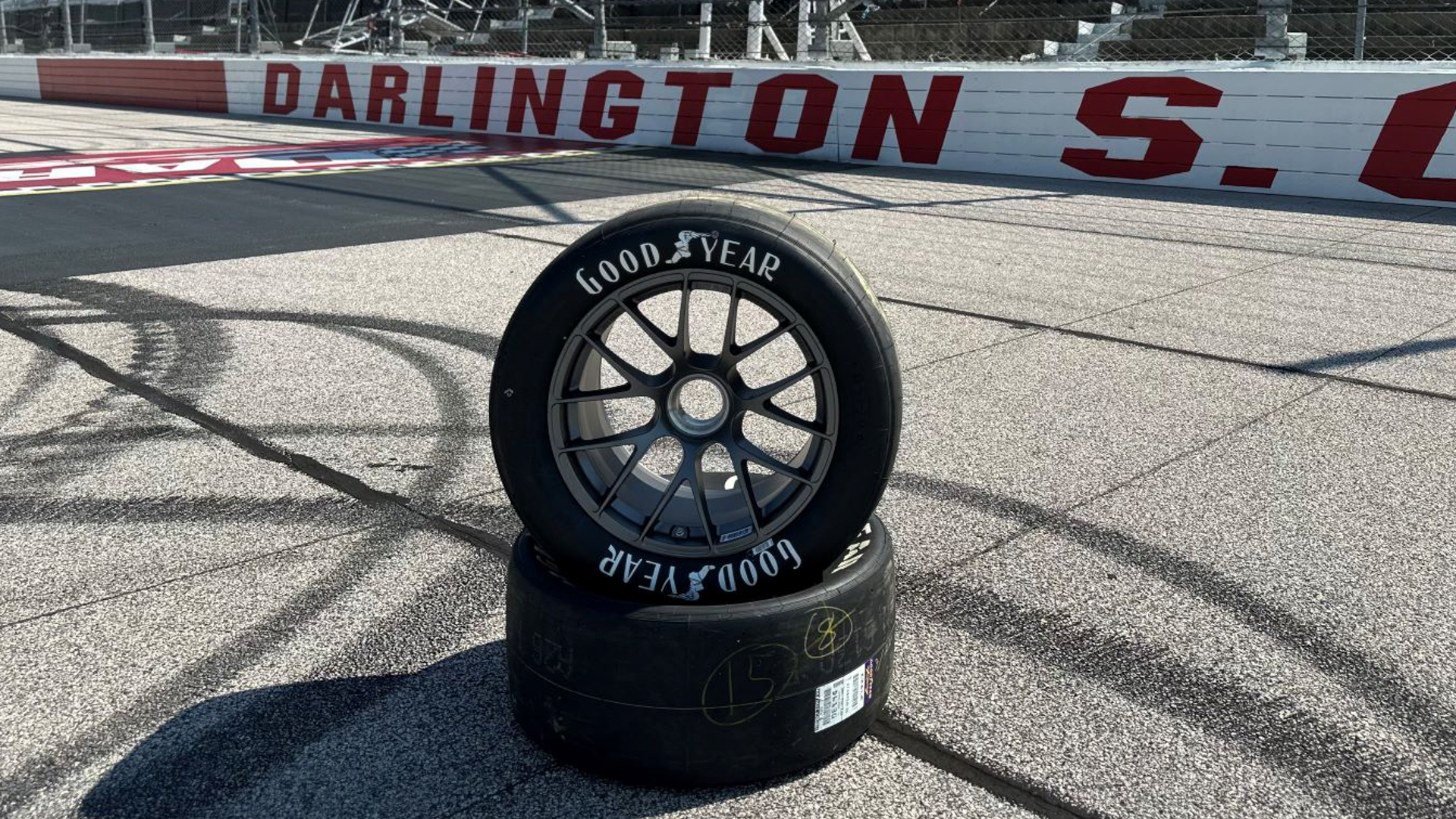 Goodyear Revives Retro Tire Sidewall Design for NASCAR Throwback Weekend