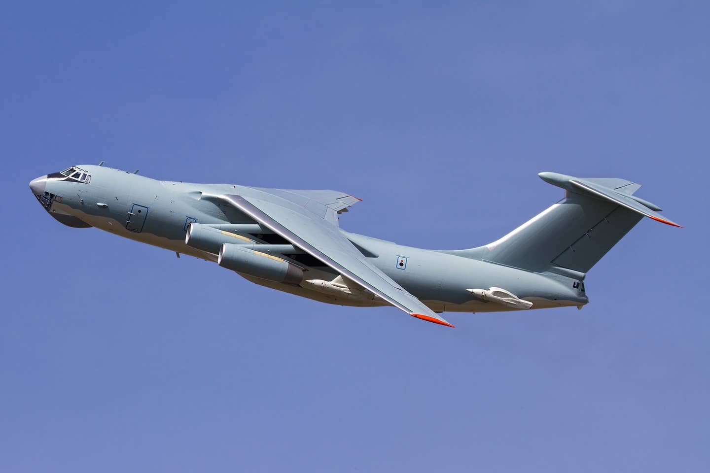 One of the PLAAF’s small fleet of Il-78 tankers, which were acquired second-hand. <em>Andrey Rakul/Wikimedia Commons</em>