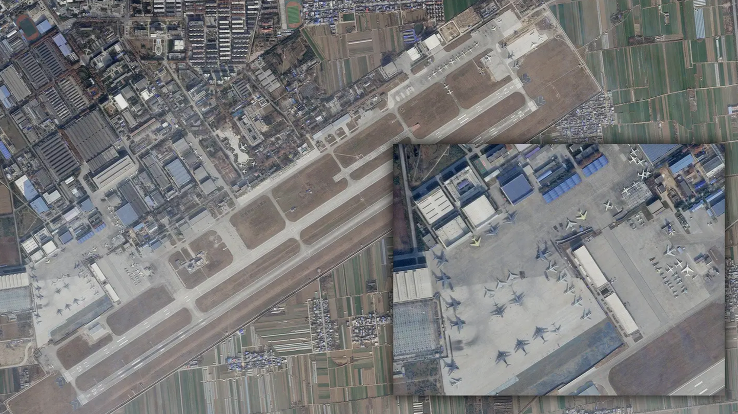 No less than 20 Y-20s were noted at Xi’an-Yanliang Air Base in December 2019.&nbsp;<em>PHOTO © 2019 PLANET LABS INC. ALL RIGHTS RESERVED. REPRINTED BY PERMISSION</em>
