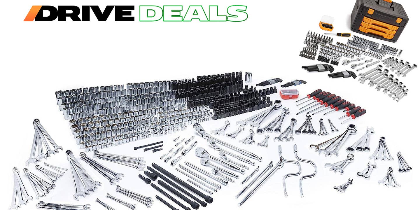 mechanics tool sets currently discounted at home depot and amazon
