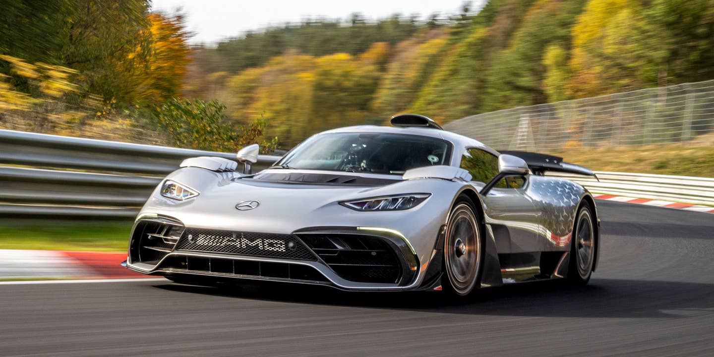 Mercedes AMG One Only 19 Seconds Slower Than 2022 F1 Lap at Monza