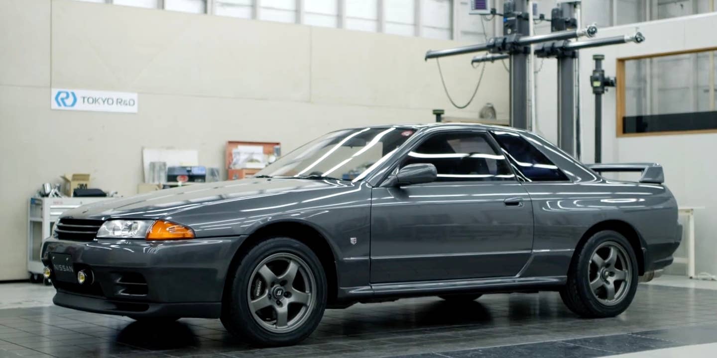 Nissan Skyline GT-R (R32) EV conversion
