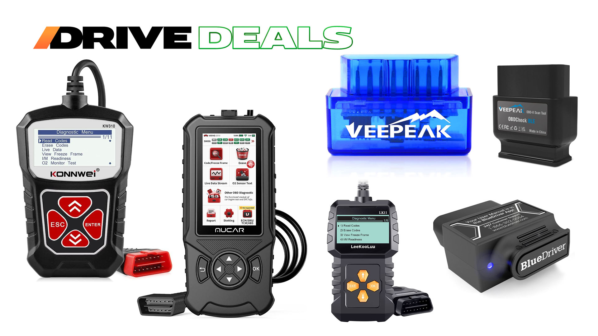 Clear Check Engine Lights With These Amazon OBD2 Scanner Deals