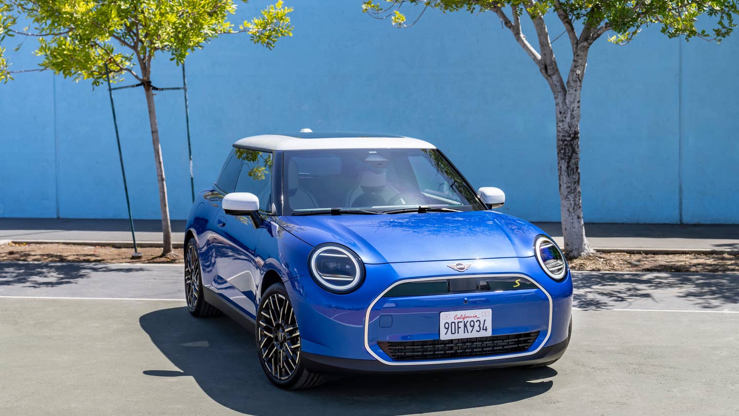 Here’s the 2025 Mini Cooper EV the Way Mini Wants You To See It