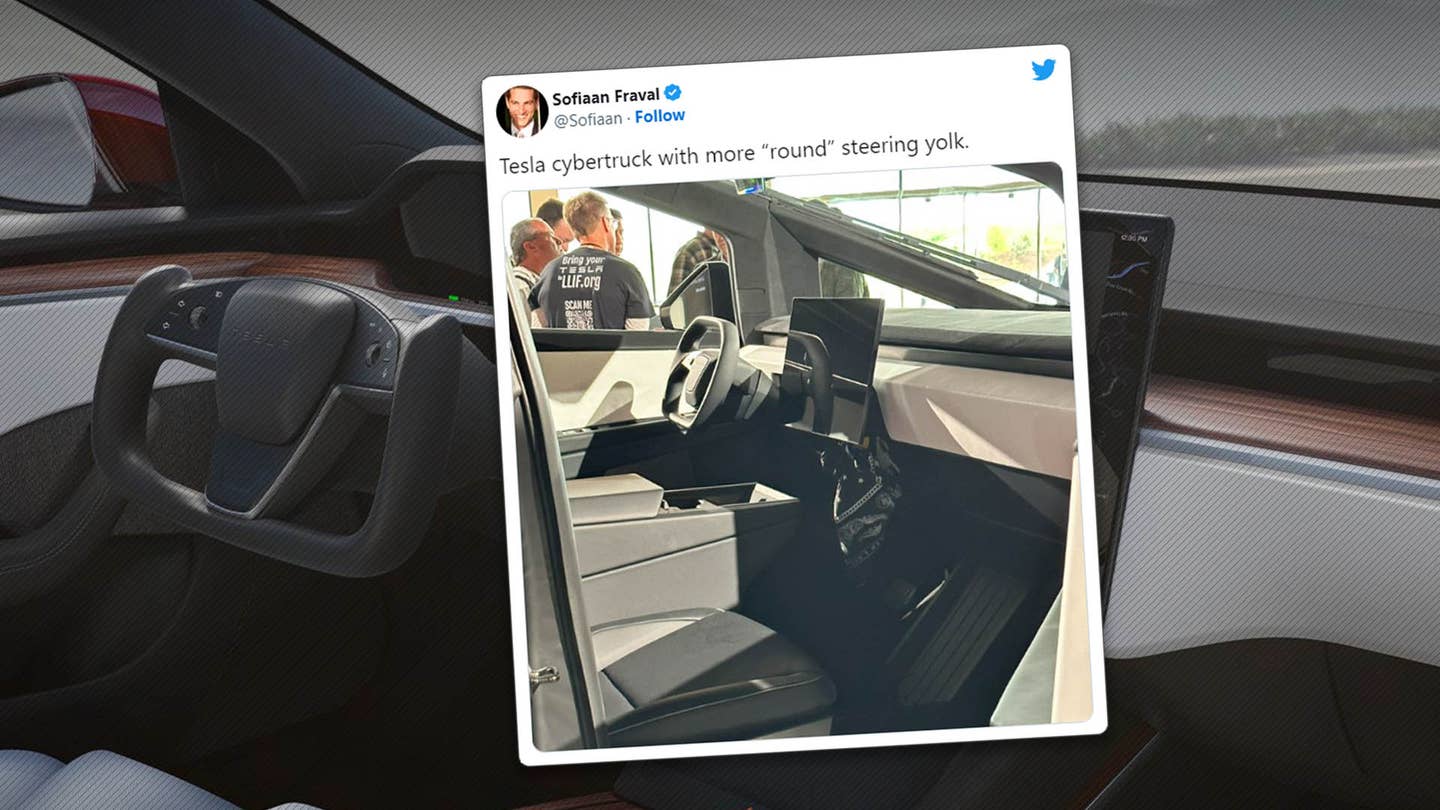 Tesla Model S Interior Yoke Update