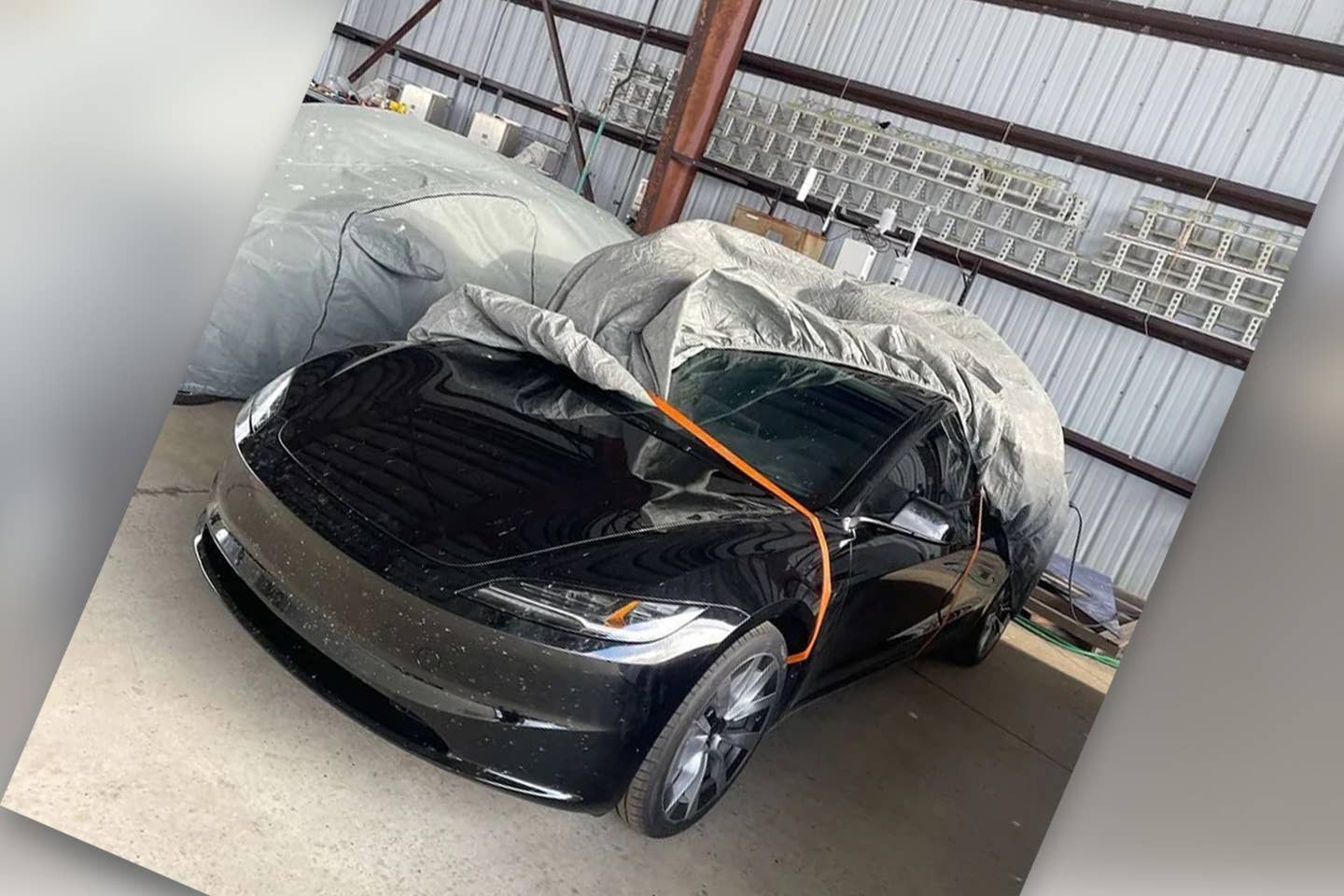 A supposed refreshed Tesla Model 3 was spied uncovered back in April.