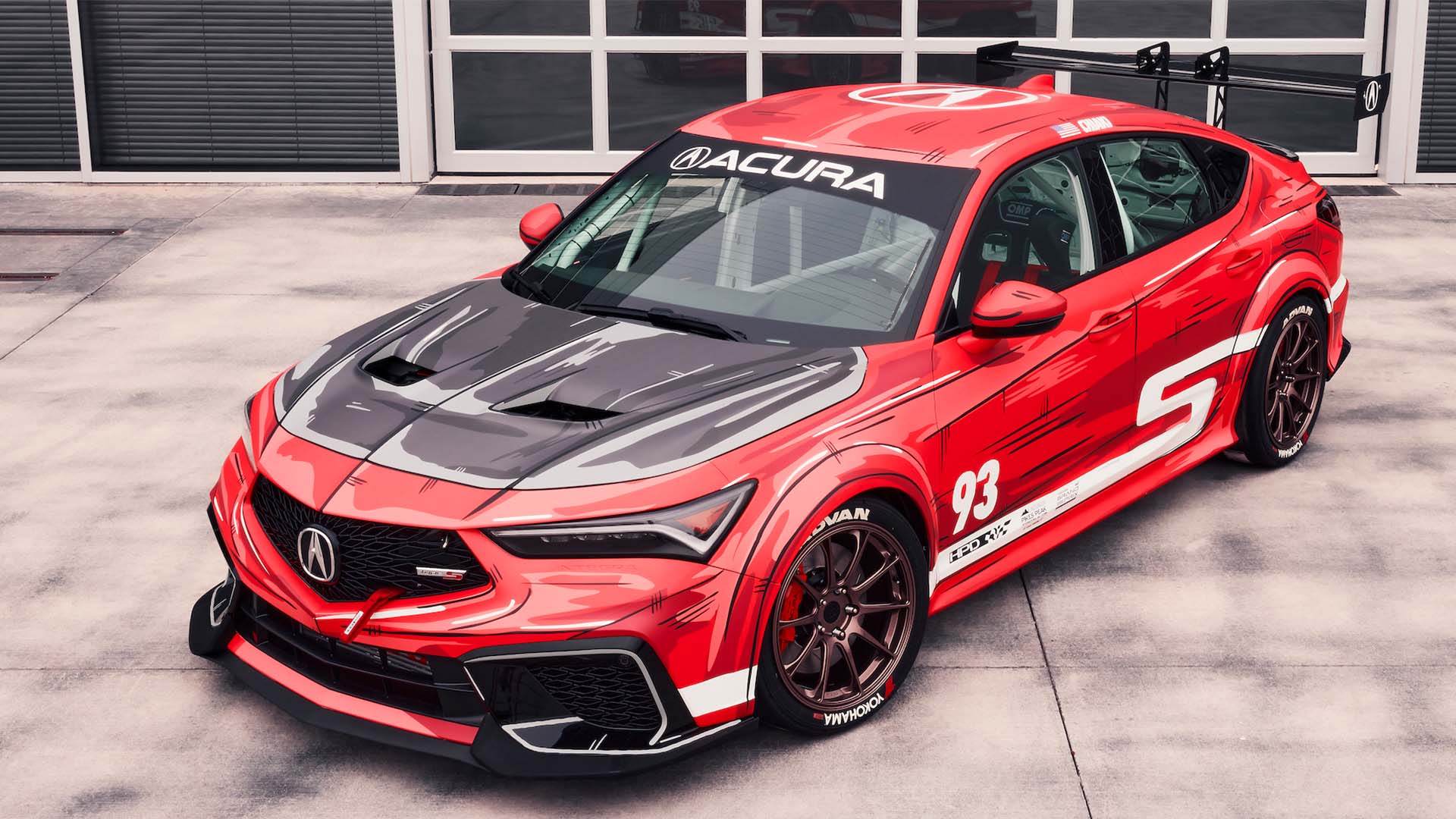 2024 Acura Integra Type S Will Race Pikes Peak in a Comic BookStyle Livery
