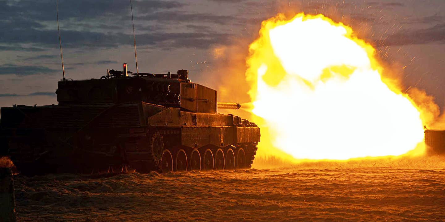 Leopard 2 tank training poland