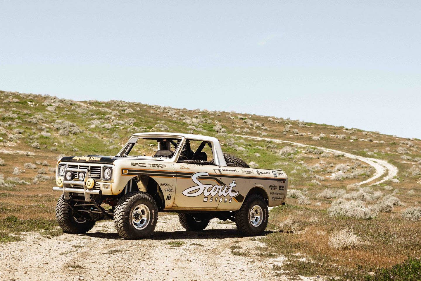 Reborn Scout Motors EV Brand Is Taking a 1976 International Harvester Desert Racing