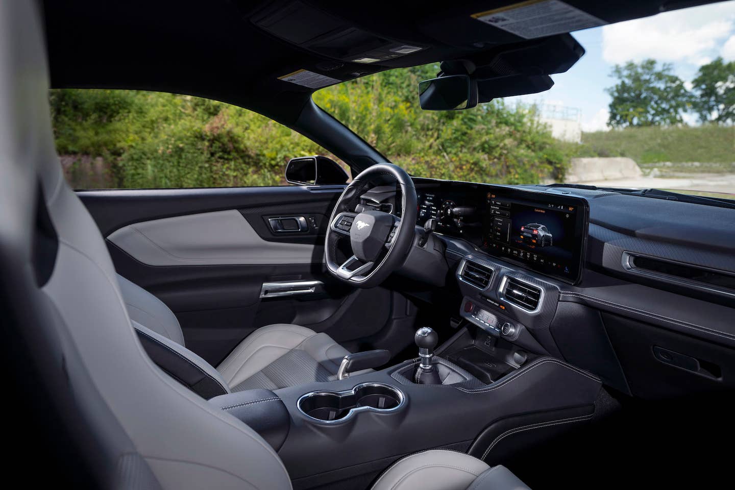 2024 Ford Mustang interior. <em>Ford</em>