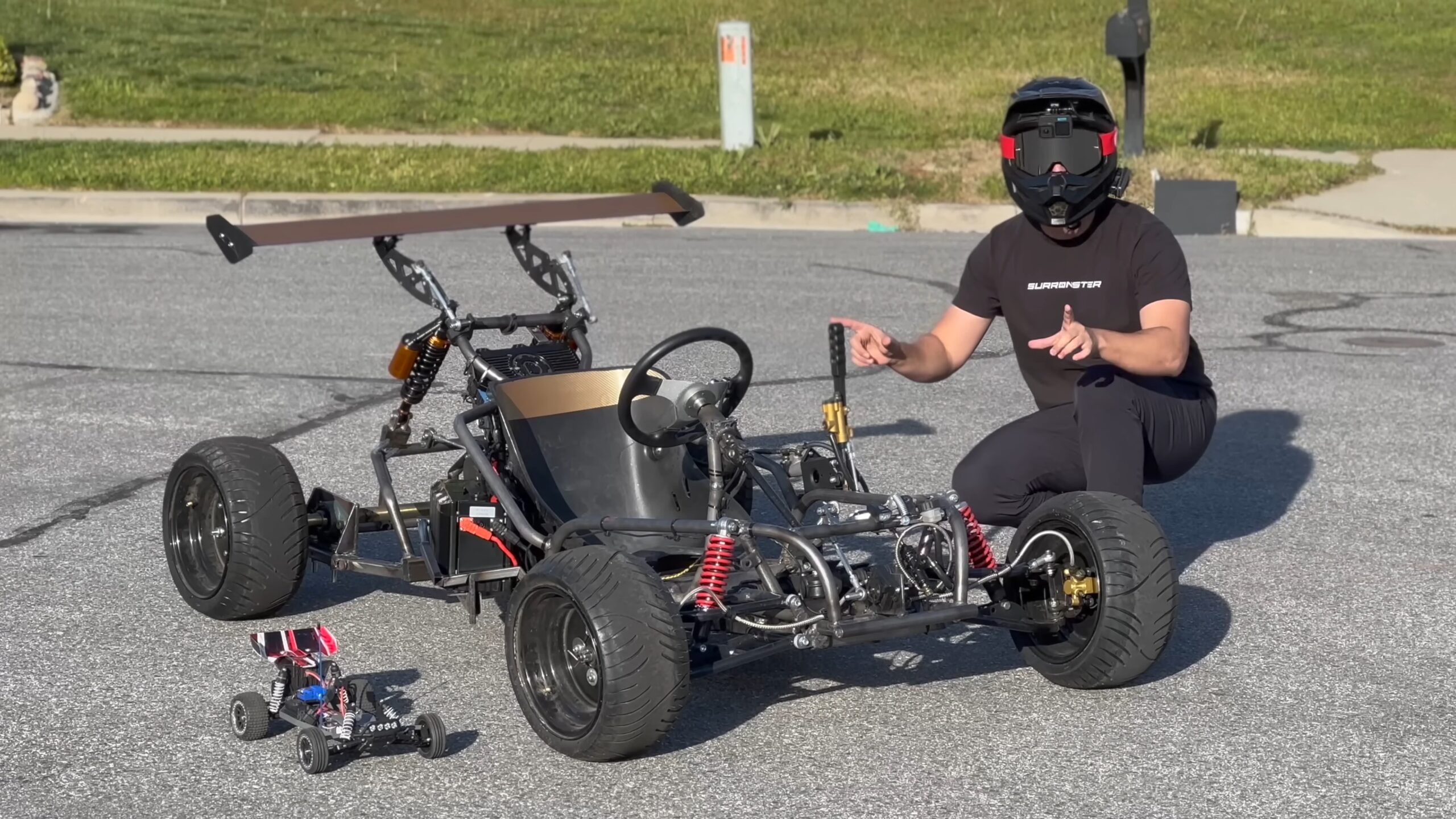 YouTuber Builds Life-Size RC Buggy That Hits 60 MPH, Rips Mean Donuts