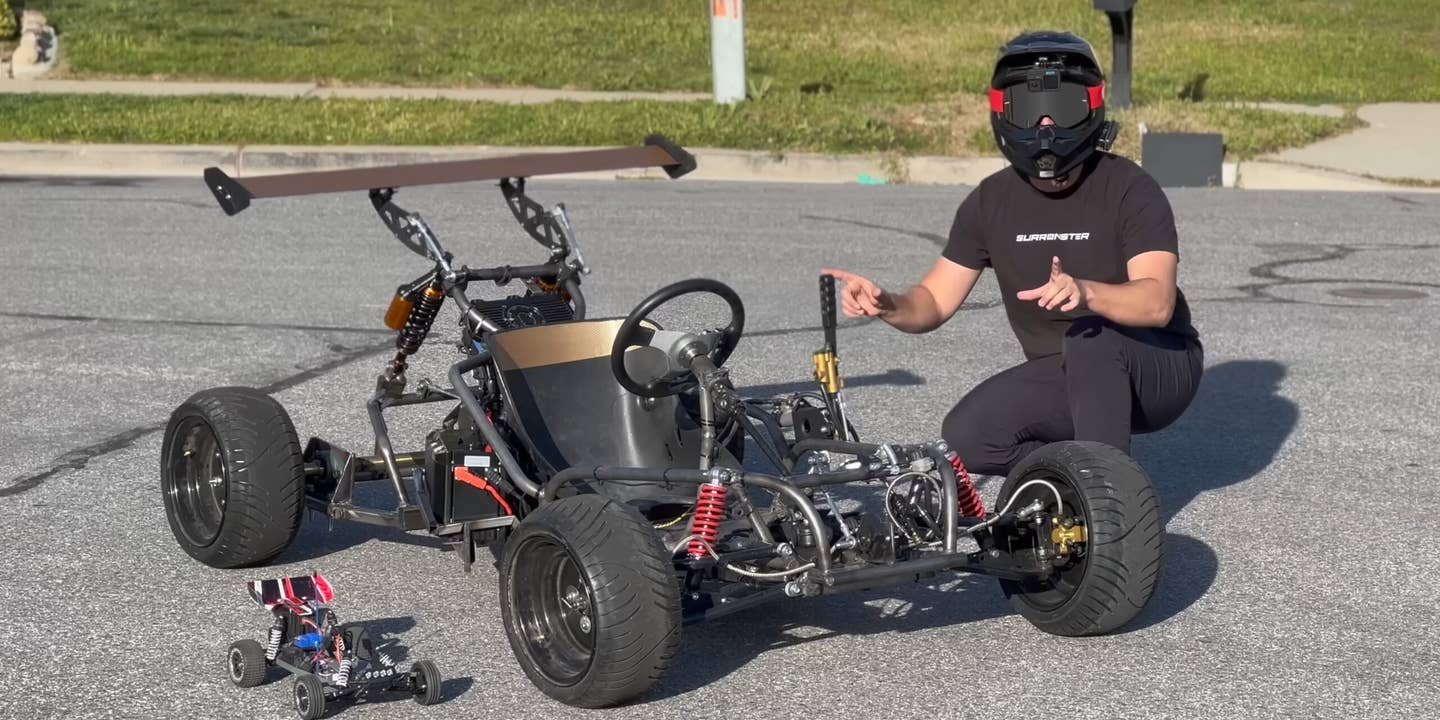 YouTuber Builds Life-Size RC Buggy That Hits 60 MPH, Rips Mean Donuts
