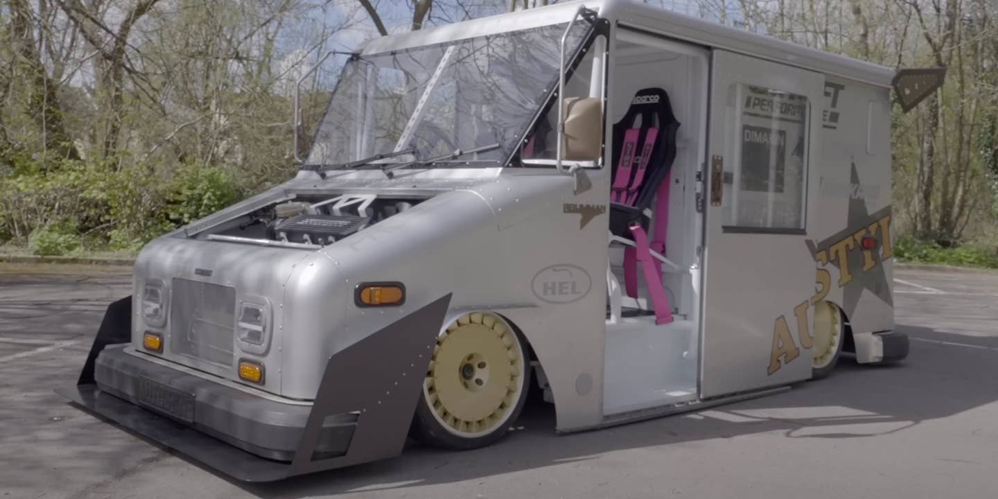 Grumman LLV turbodiesel Mercedes swap mail truck
