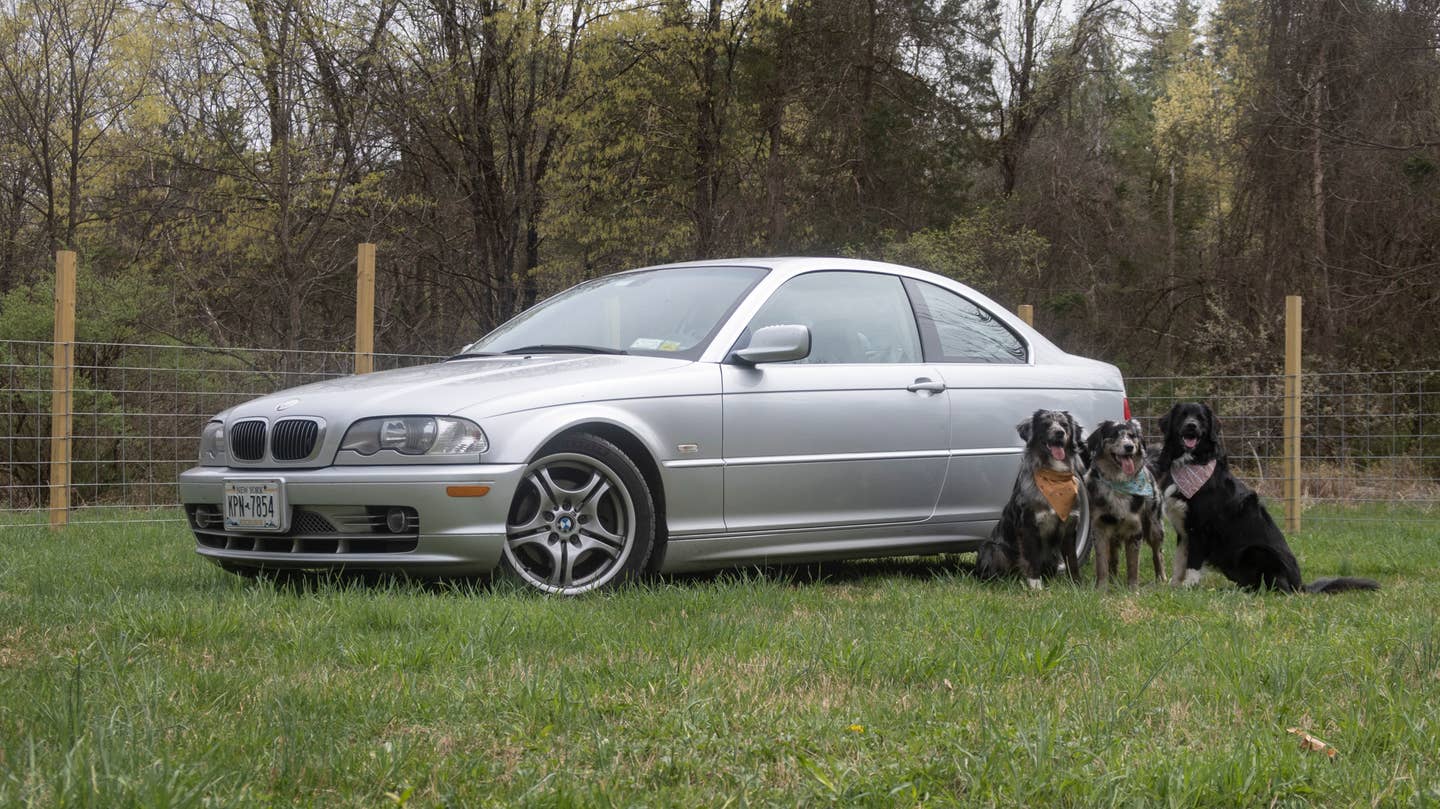 A silver pre-LCI E46 coupe is quintessential BMW to me. It'd be cooler if it were an M3, but a 330ci ZSP is still a lot of car for the money. <em>Andrew P. Collins</em>