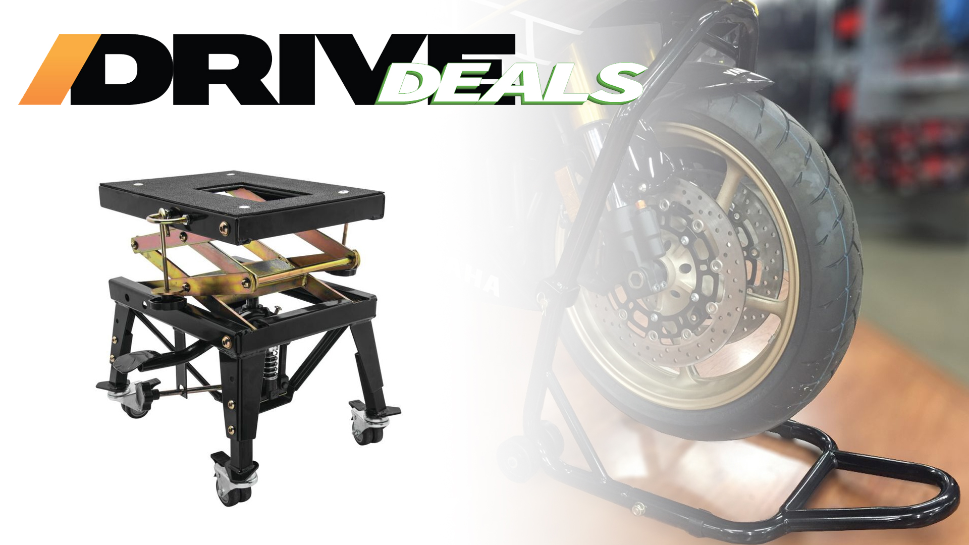 Get Your Motorcycle Ready for Riding Season With Deals on Lifts and Stands