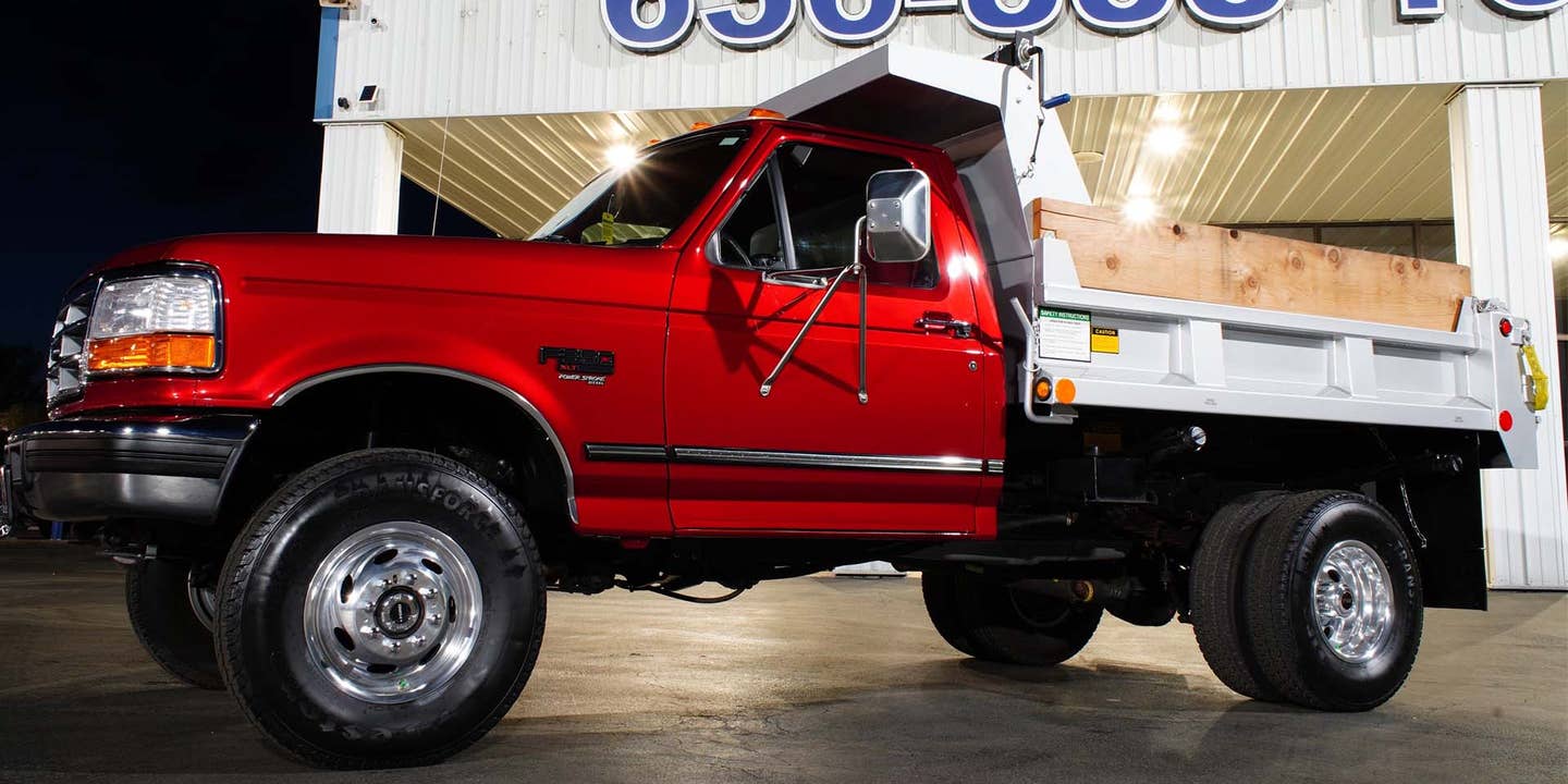 This 1997 Ford F-350 Dump Truck Is Listed at $84,800. Here’s Why It’s Worth It (UPDATE: It Sold)