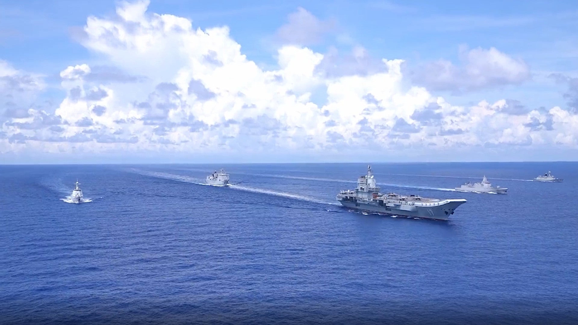 Chinese Carrier Recently Sailed Near Guam, Enters South China Sea