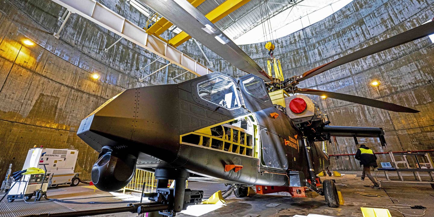 ATAK-2 helicopter starts engine for the first time in Ankara