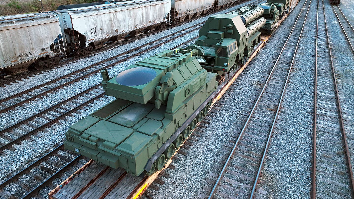 The Odd Case Of &#8216;Russian Air Defense Vehicles&#8217; Showing Up On A Train In Ohio