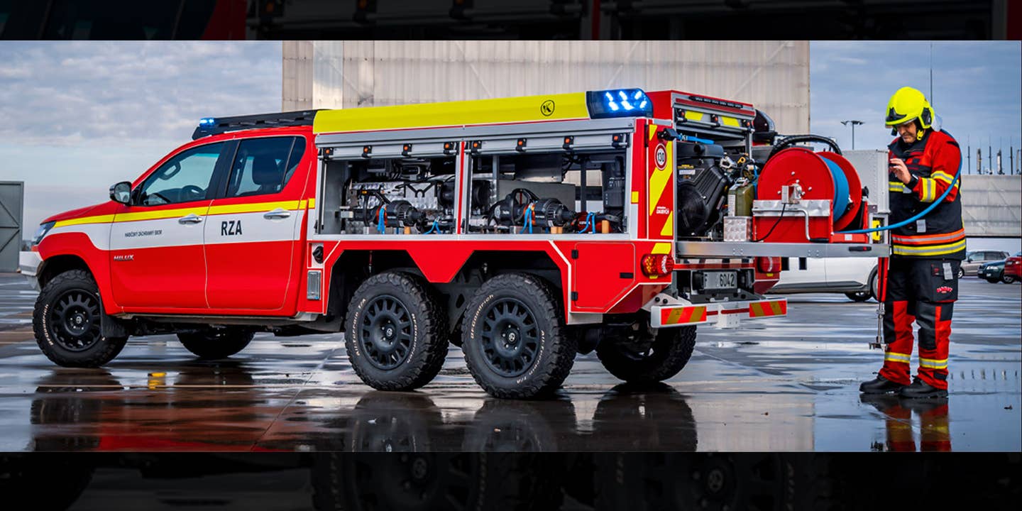 Upfitter Builds Toyota Hilux 6x6s for Almost Everything, From Fire Fighting to Mining