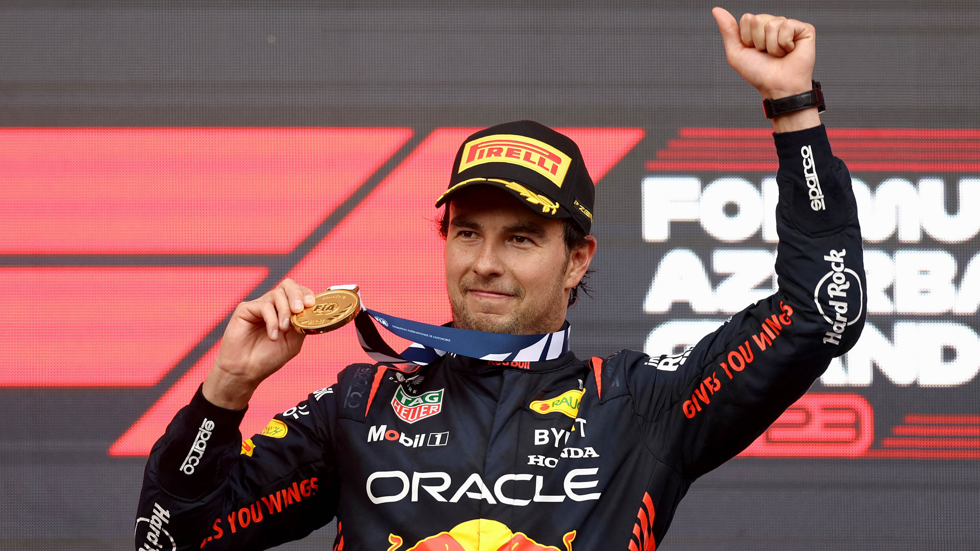 Perez Holds Off Verstappen to Win F1 Azerbaijan GP | The Drive