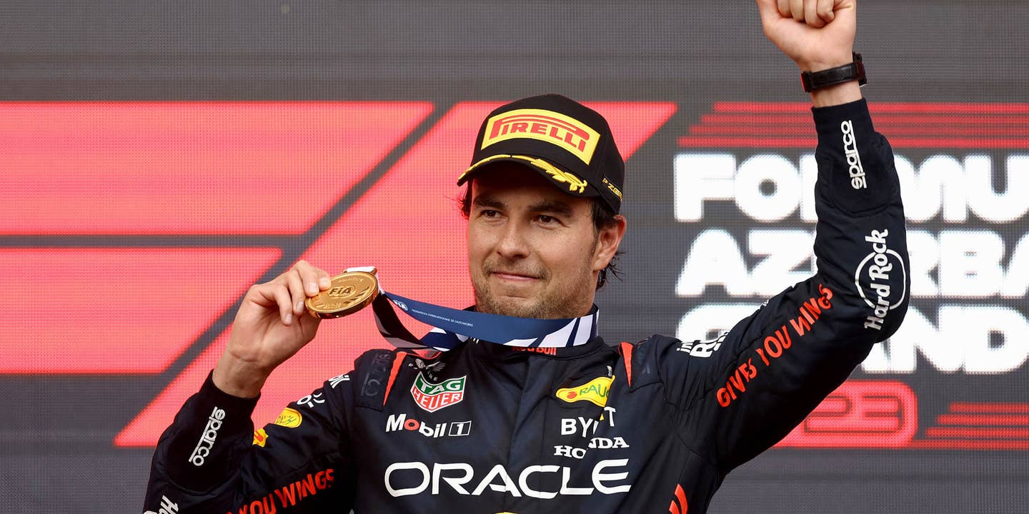 Perez Holds Off Verstappen to Win F1 Azerbaijan GP