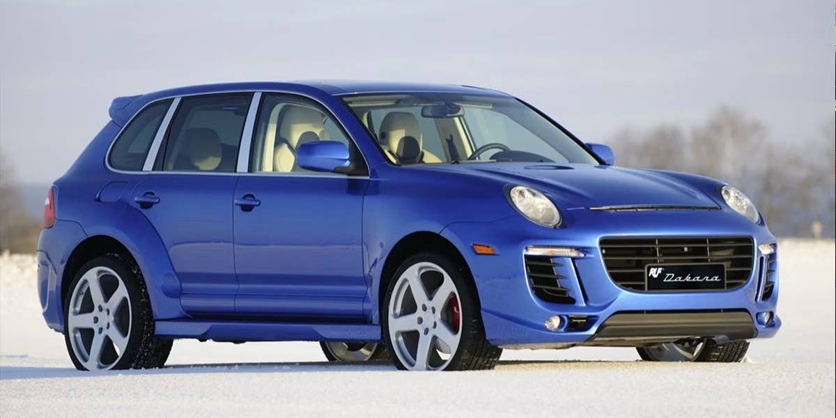 RUF Once Made a Bug-Eyed SUV Based on the Cayenne With 600 HP