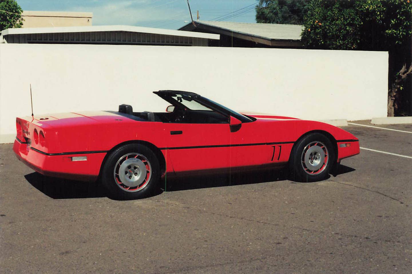 The finished electric Corvette in 1993. <em>Chris Pratt</em>