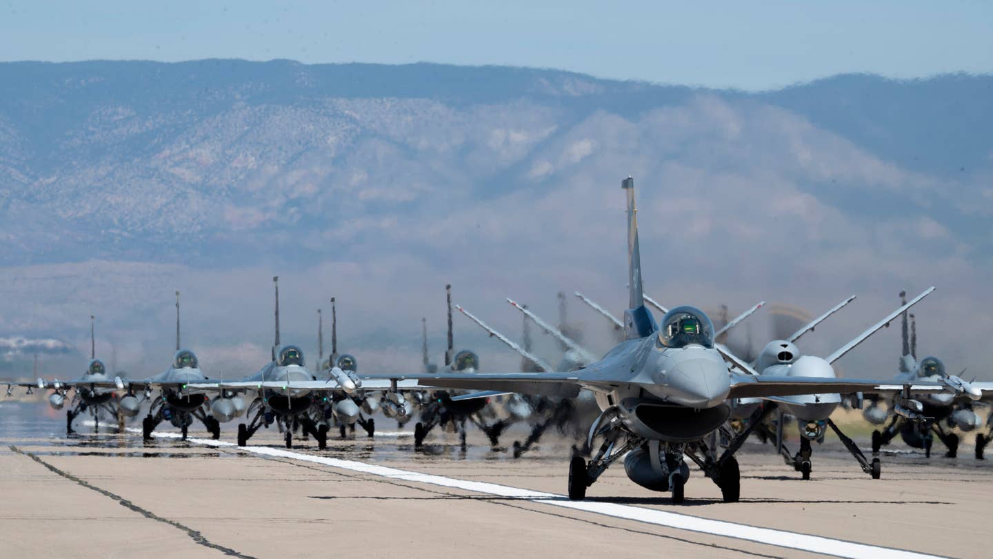 The 49th Wing is the Air Force’s largest F-16 and MQ-9 formal training unit. <em>U.S. Air Force photo by Tech. Sgt. Victor J. Caputo</em>