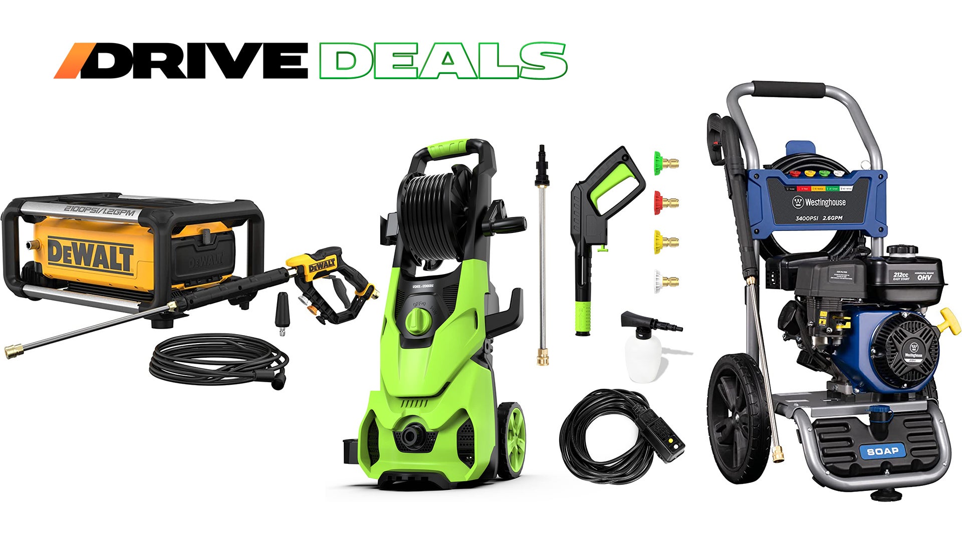 The 15 Best Pressure Washer Deals at