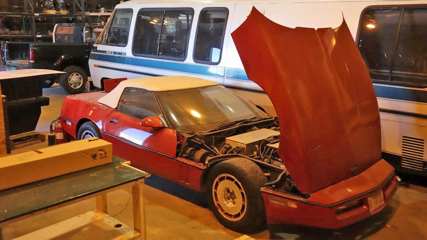 The electric Corvette as found in 2022. <em>Kevin Williams</em>