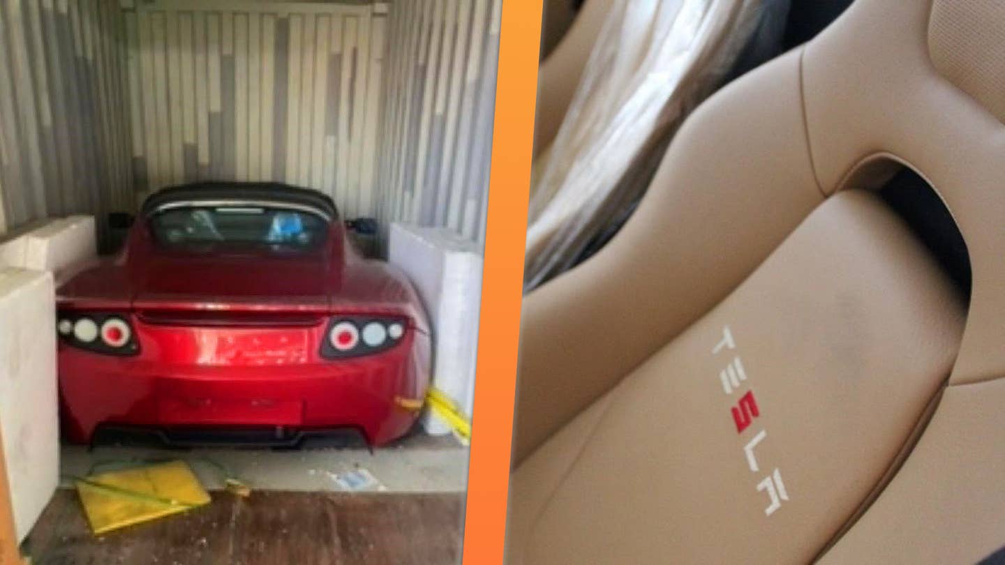 New 2010 Tesla Roadsters discovered in China