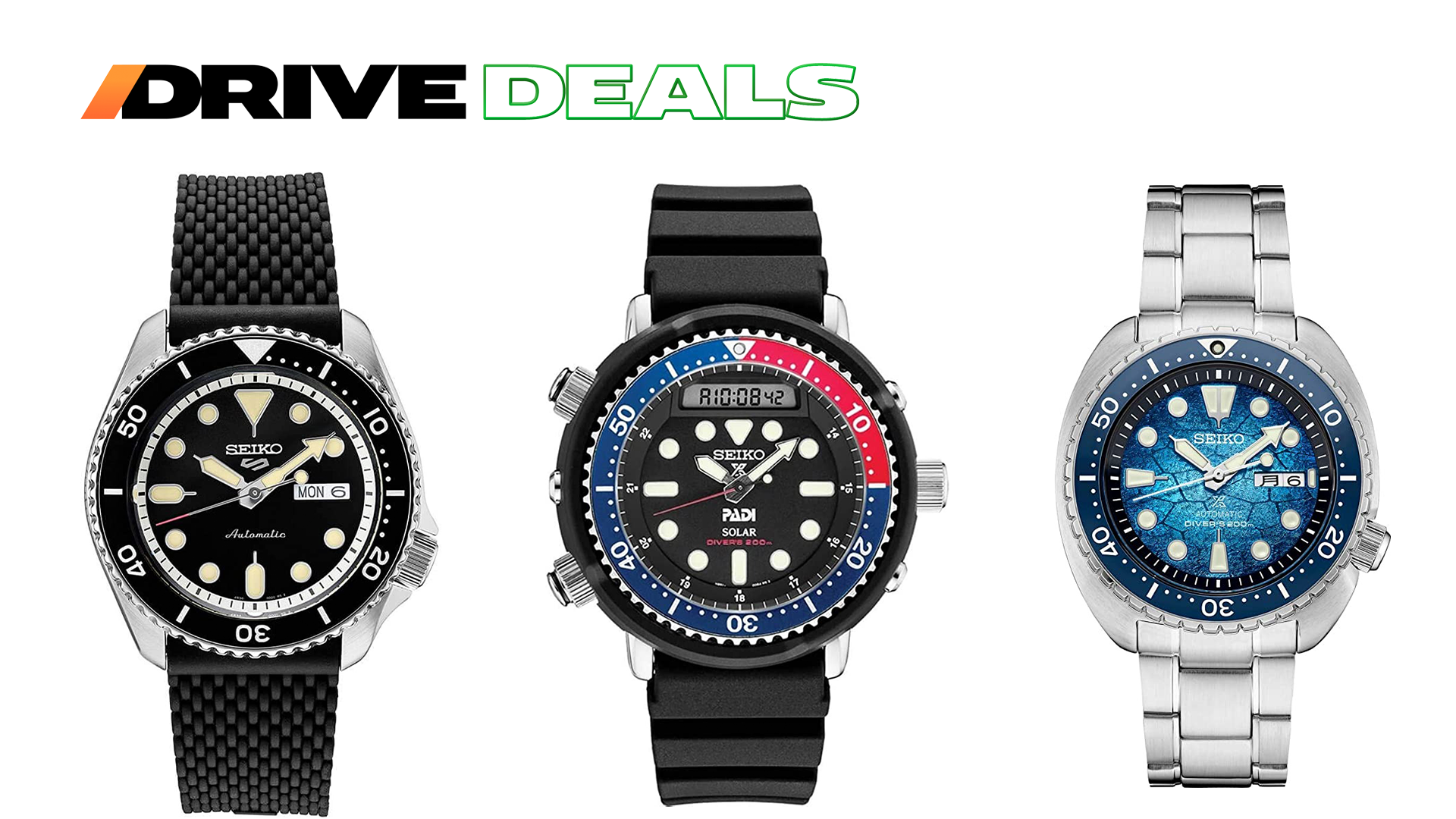 Get Ready For Summer With Amazon’s Seiko Deals