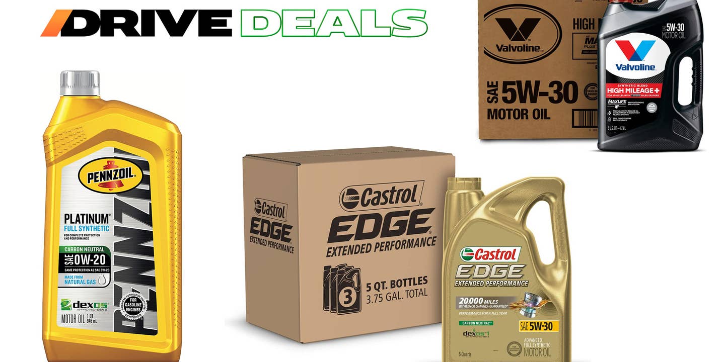 Keep Your Engine Happy With These Amazon Motor Oil Deals