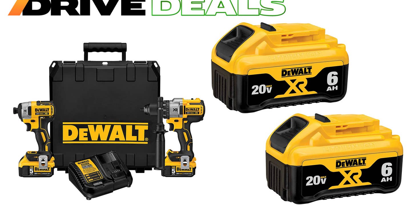 Amazon’s DeWalt Battery Sale is Still Going Strong, But Act Fast