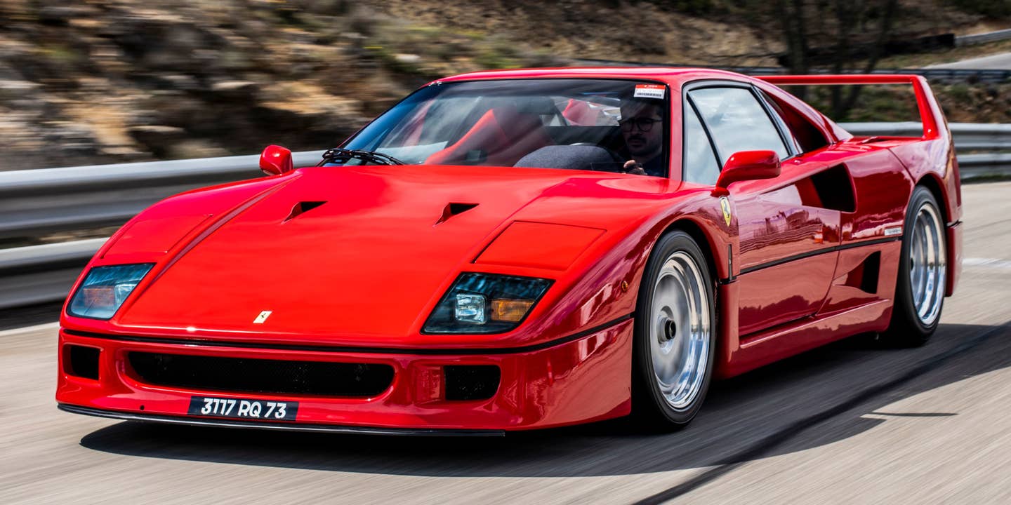 Ferrari F40 Once Owned by F1 Legend Alain Prost Is Up For Sale