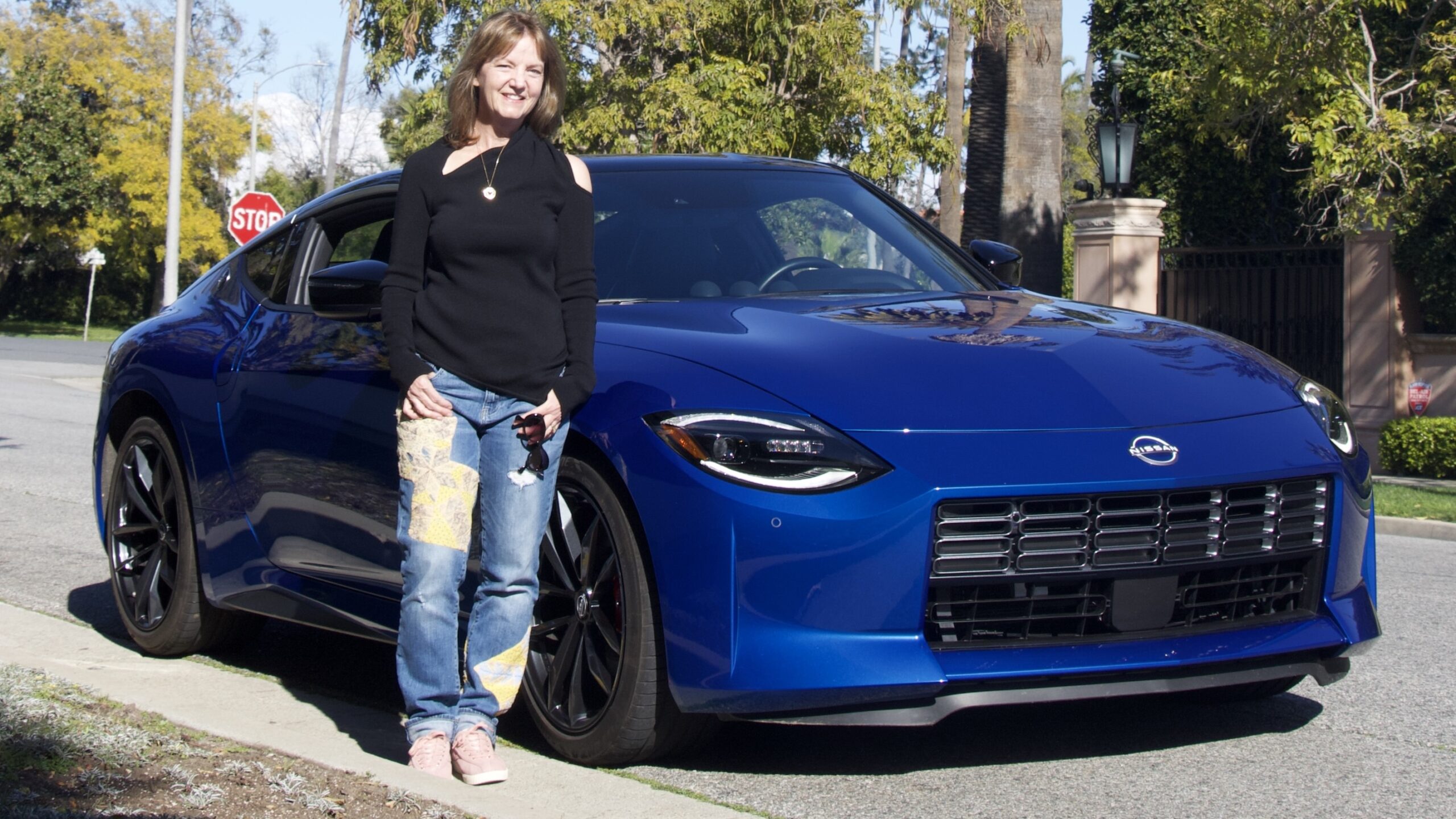 A Mom Reviews the 2023 Nissan Z: Downshifting from 60 to 16