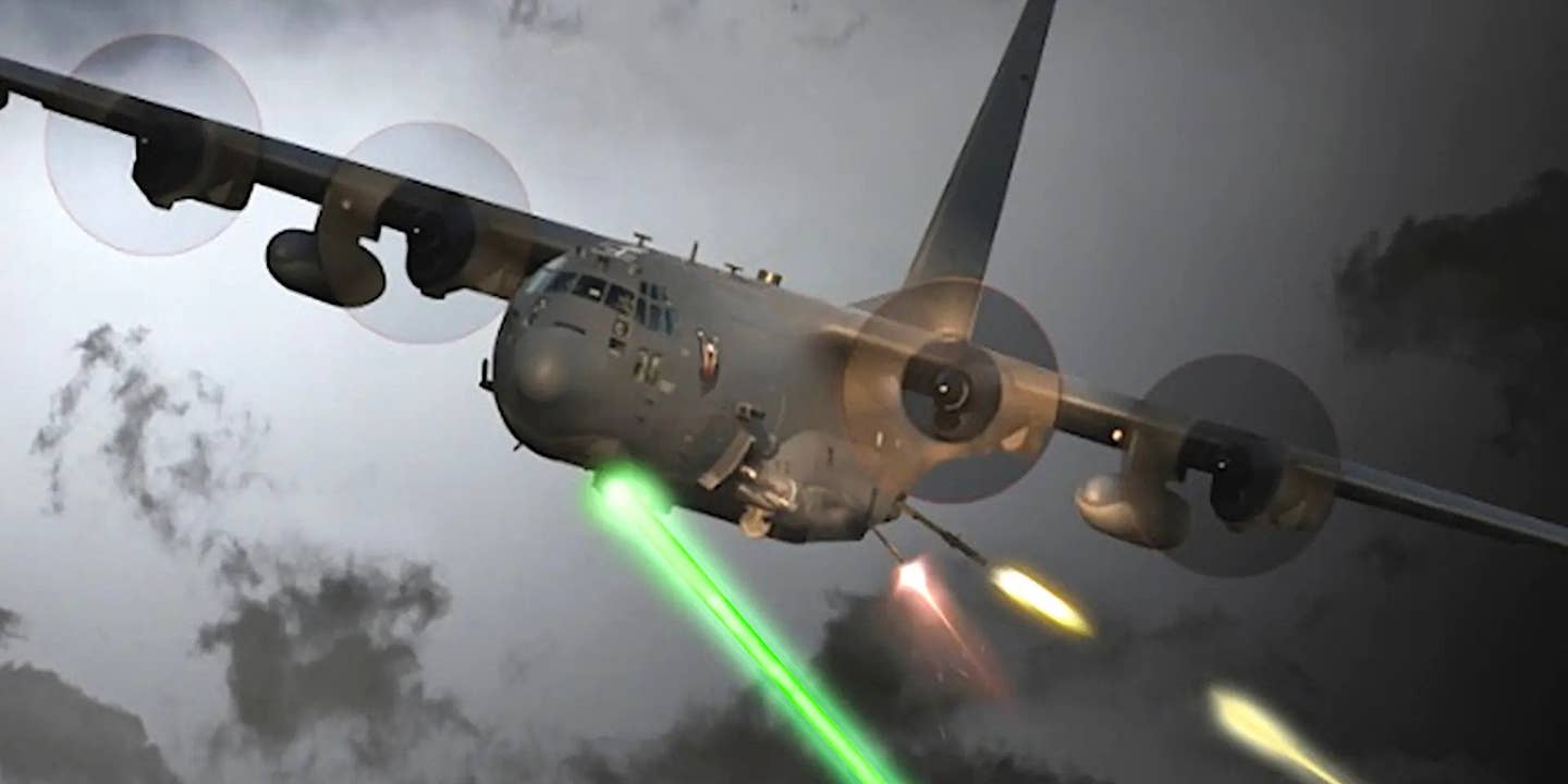 AC-130 Gunship Laser Weapon Program’s Future Is Looking Blurry