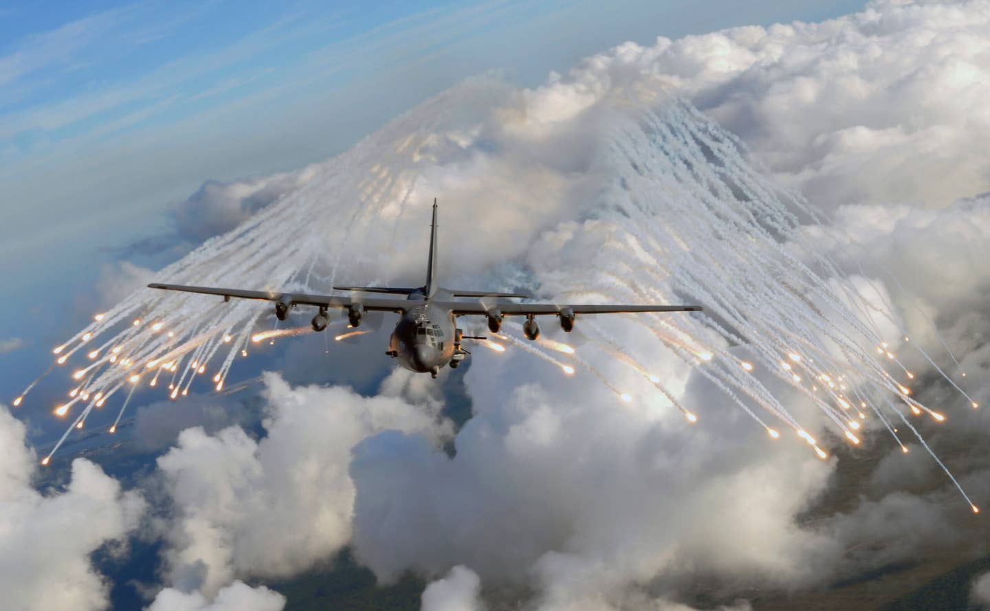 The AC-130 has long provided support for troops on the ground. (Getty Images)