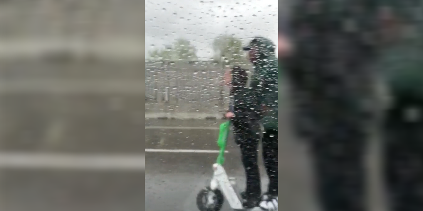 Maybe Don’t Ride a Lime Scooter on I-70 in a Rainstorm