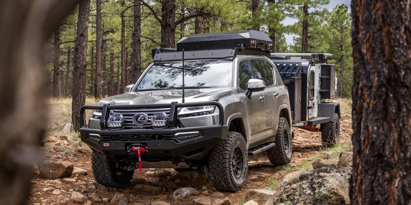 The 2022 Lexus LX 600 Really Glows Up As An Overland Rig